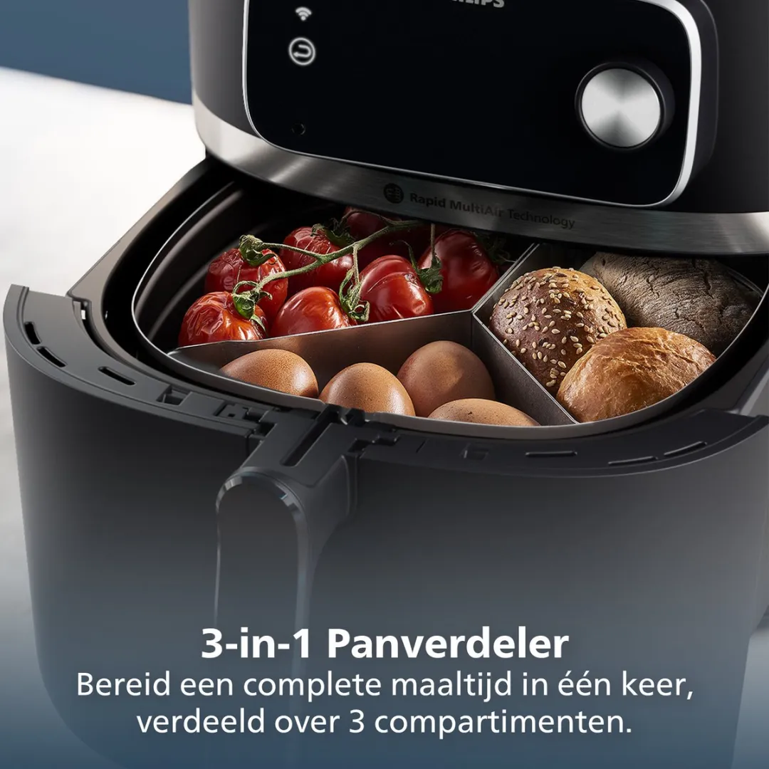 Philips HD9916/00 3-in-1 Panverdeler Airfryer Accessoire - Veelkleurig