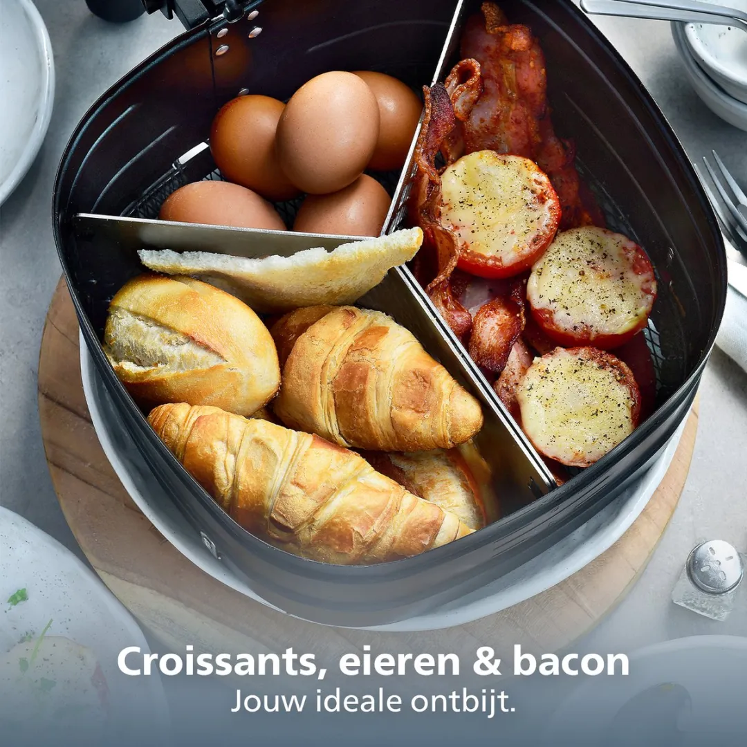 Philips HD9916/00 3-in-1 Panverdeler Airfryer Accessoire - Veelkleurig - afbeelding 6 van 6