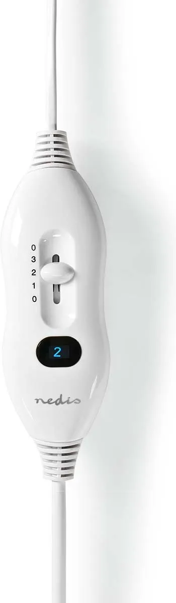 Nedis PEBL120CWT2 Elektrische Deken - 2 Personen 160x140cm - 3 Warmtestanden - afbeelding 6 van 6