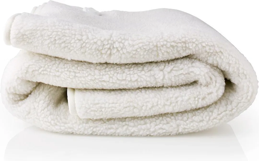 Nedis PEBL120CWT2 Elektrische Deken - 2 Personen 160x140cm - 3 Warmtestanden