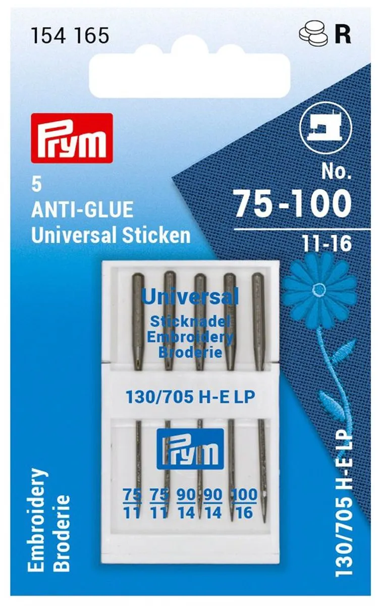 Prym Super SU 70-100 Naaimachinenaalden - 5 Stuks