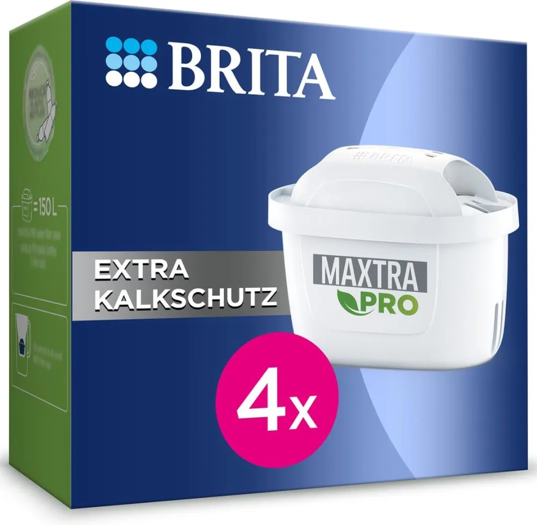 BRITA Maxtra Pro Extra Kalkschutz 122188 - 4 Stuks - 150L