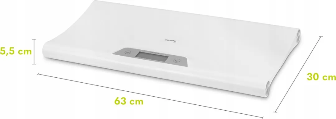 Lionelo Babybalance Elektronische Babyweegschaal 20 kg - Wit