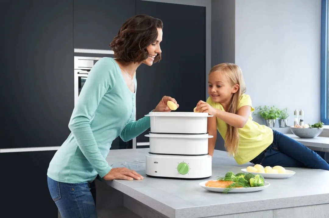 Braun FS3000 TributeCollection Stoomkoker 850W - Wit