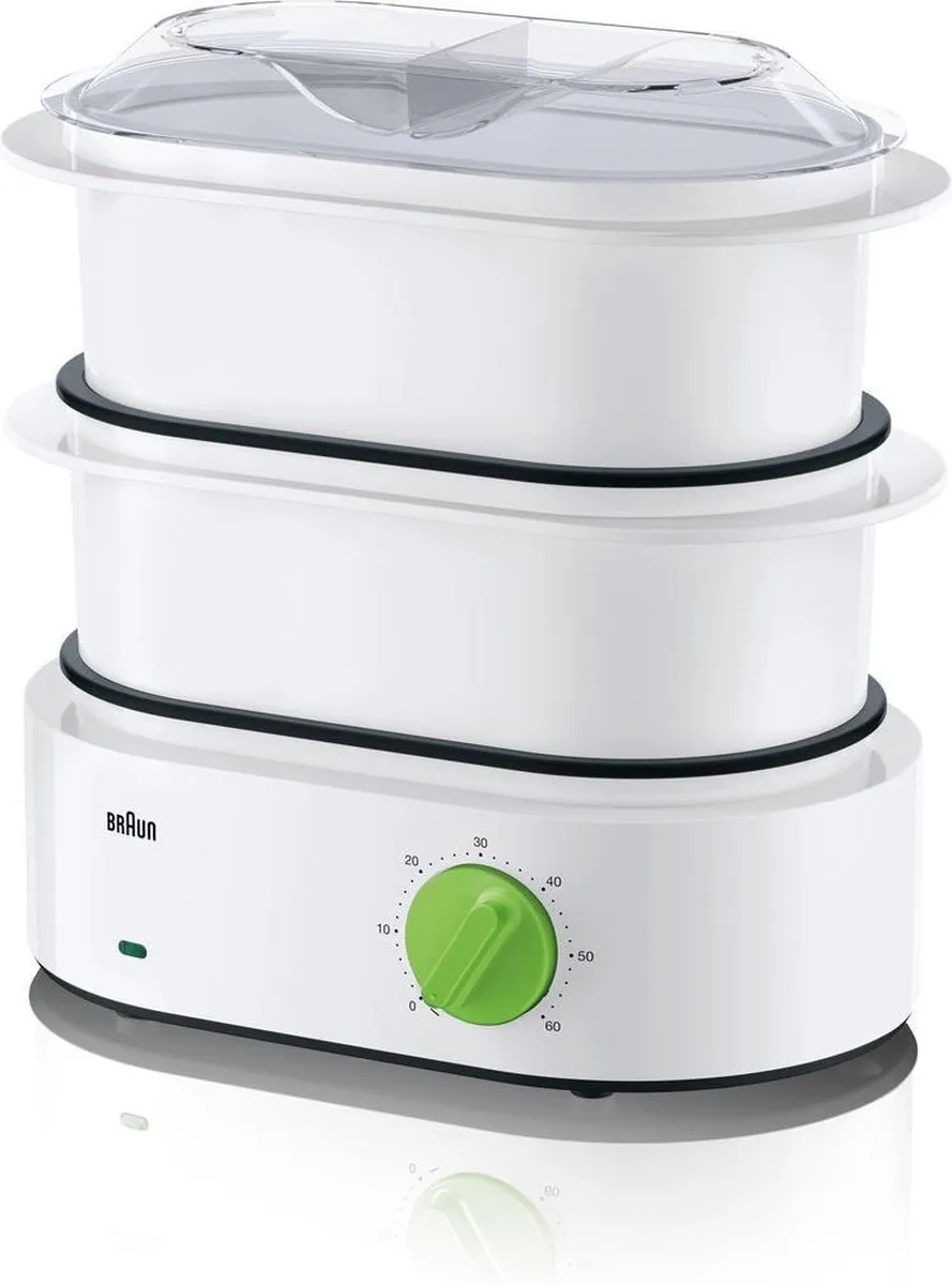 Braun FS3000 TributeCollection Stoomkoker 850W - Wit