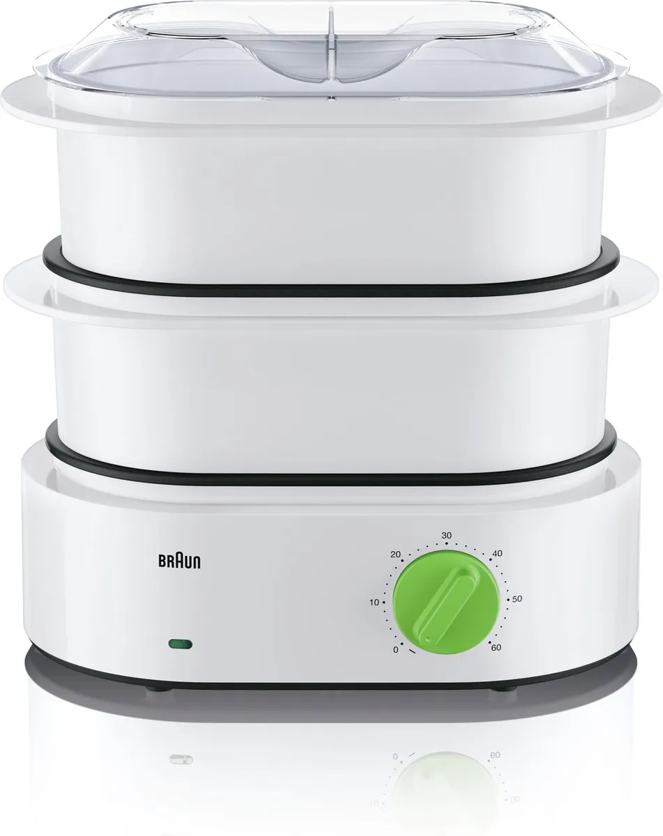 Braun FS3000 TributeCollection Stoomkoker 850W - Wit