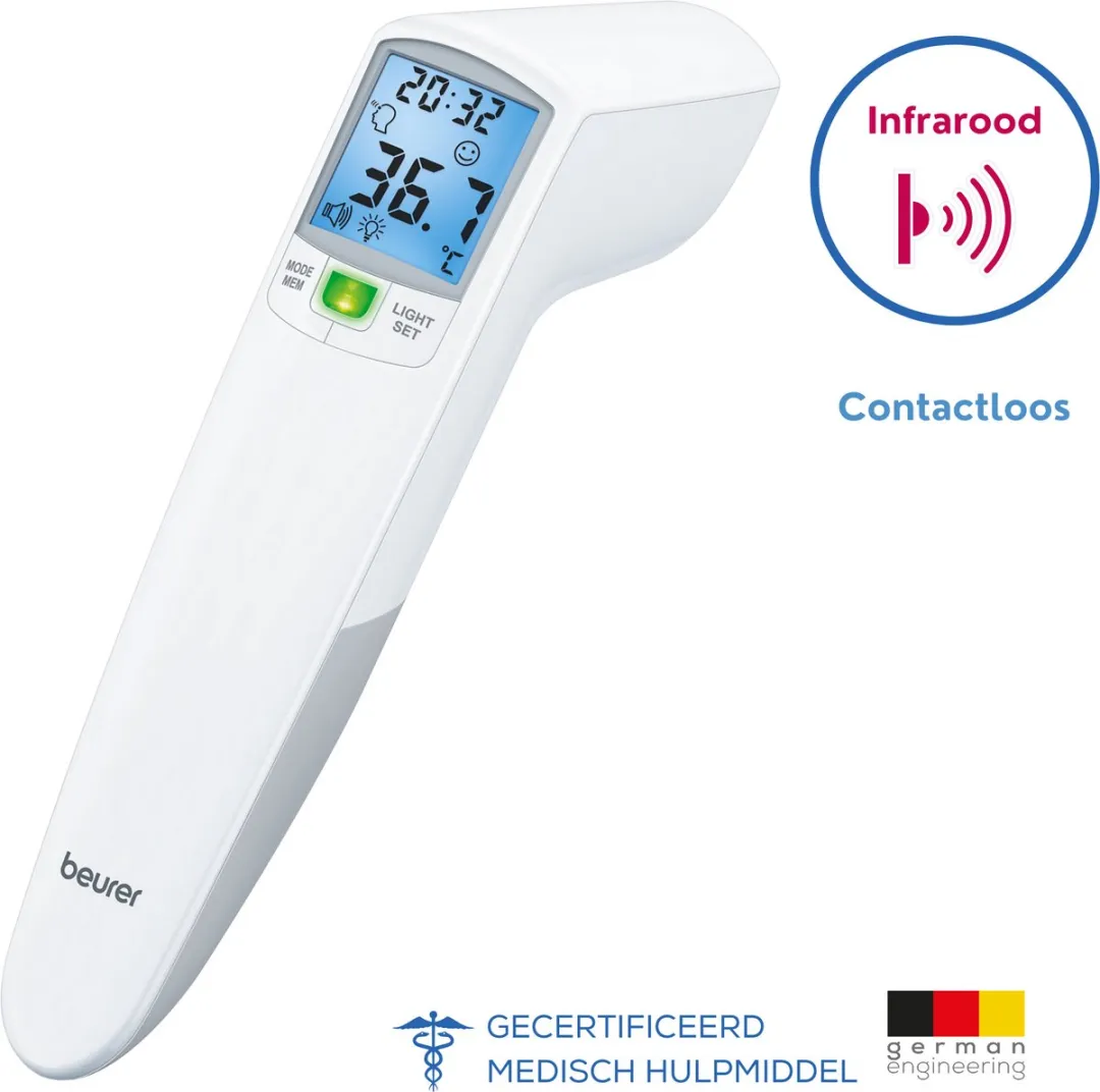 Beurer FT 100 Contactloze Koortsthermometer