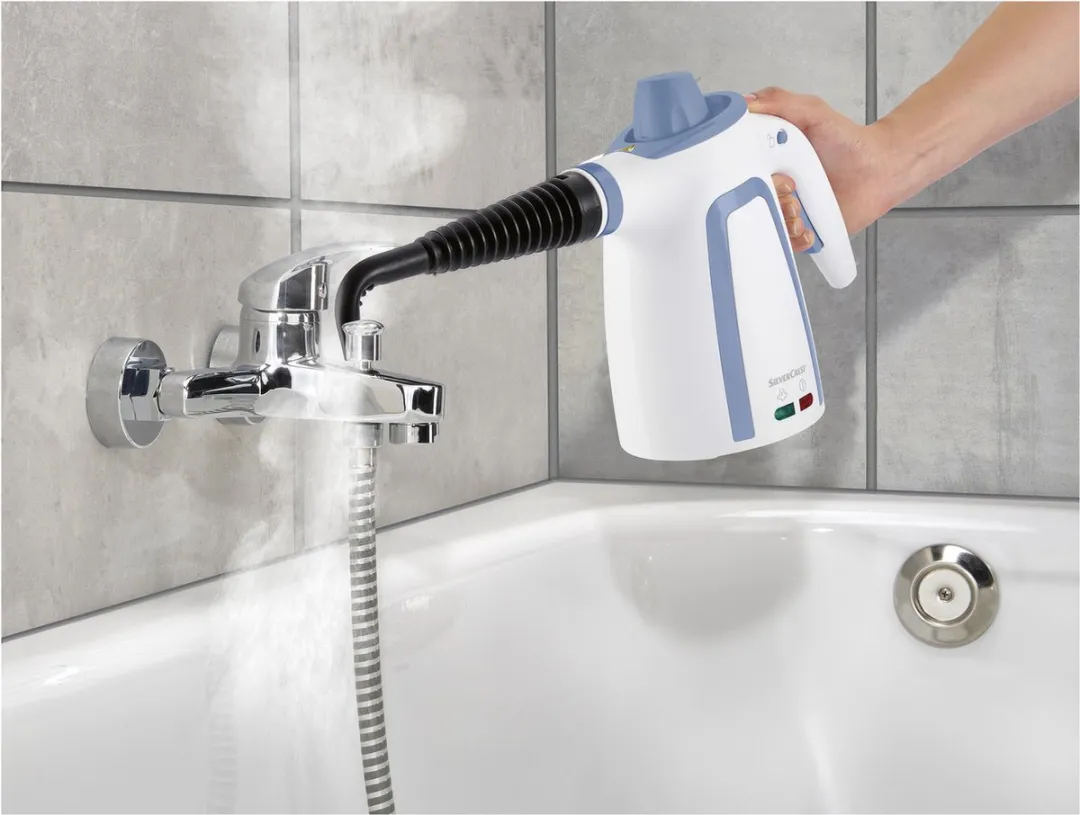 Silvercrest Handstoomreiniger 2023 - 1050W - Blauw/Wit