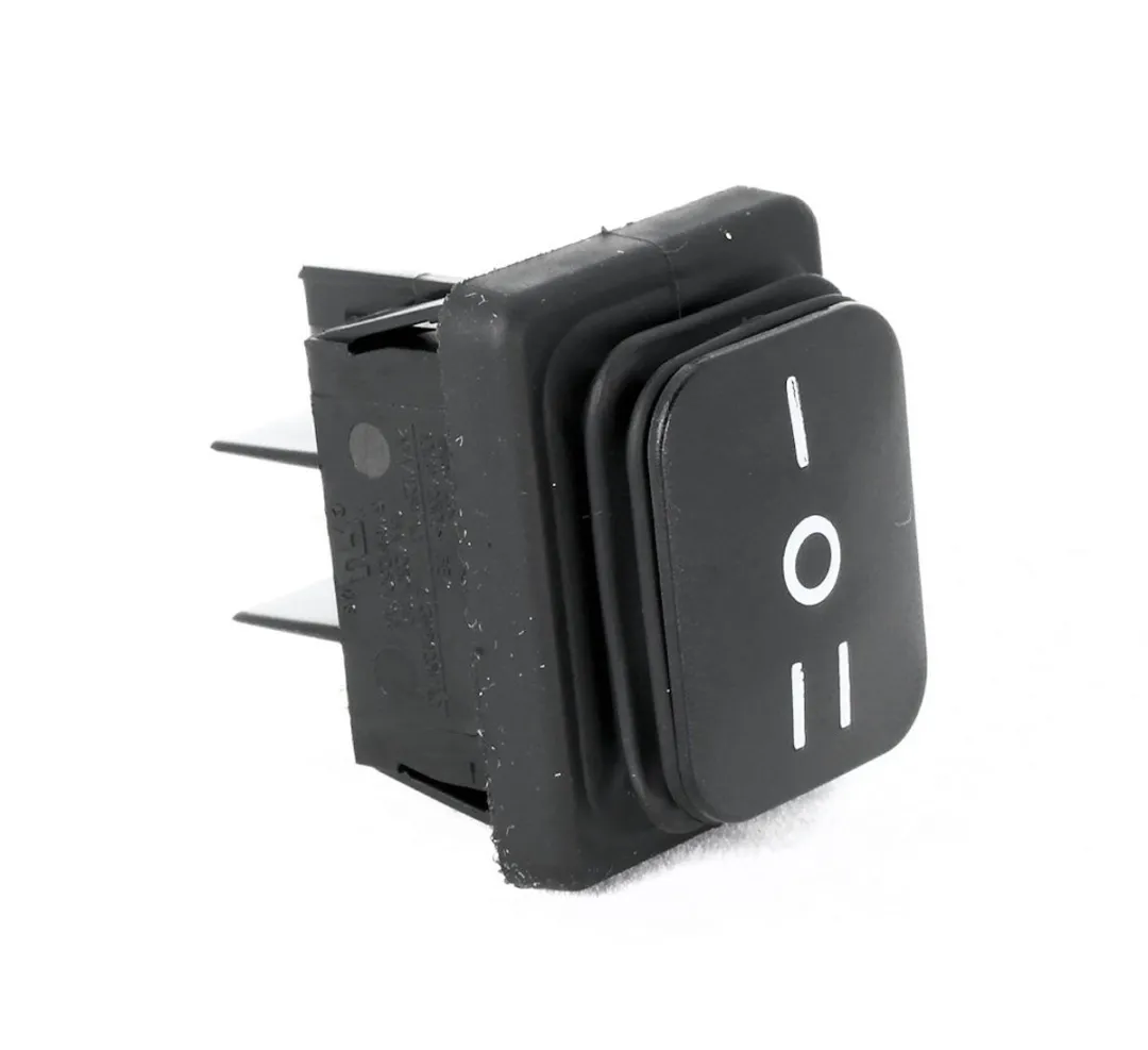 Nilfisk Schakelaar I-0-II 16A - 107418804 Zwart