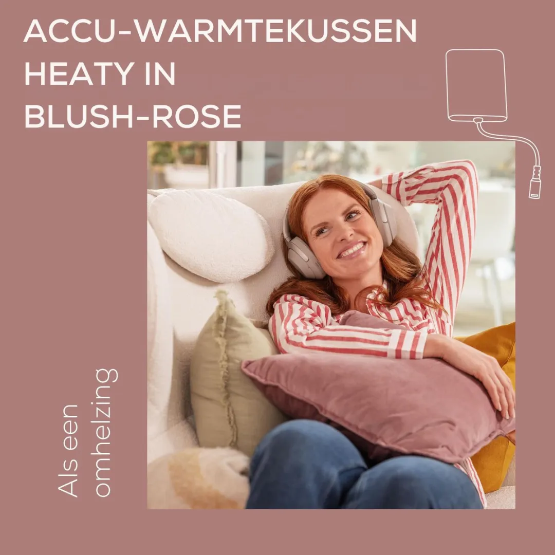 Beurer HK 48 Warmtekussen - Roze - 45x45cm - Draadloos