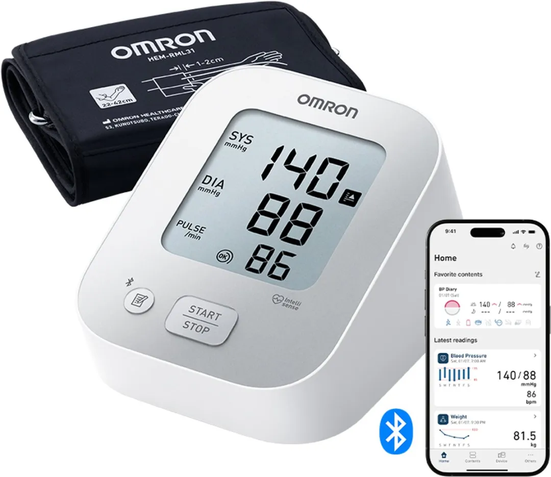 Omron X2+ Connect Bloeddrukmeter