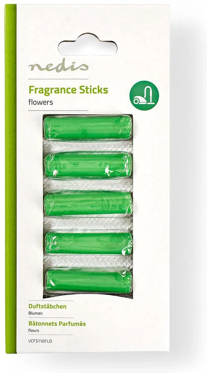 Nedis Geurparels Stofzuiger Bloemen VCFS110FLO - 5 Stuks - Groen