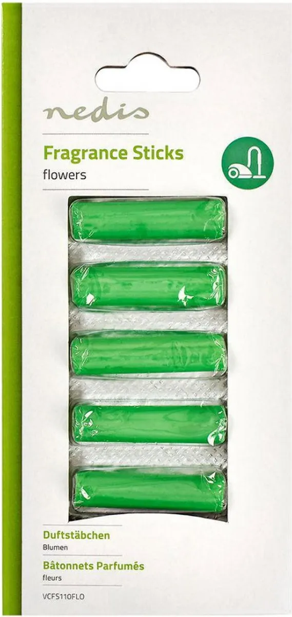 Nedis Geurparels Stofzuiger Bloemen VCFS110FLO - 5 Stuks - Groen