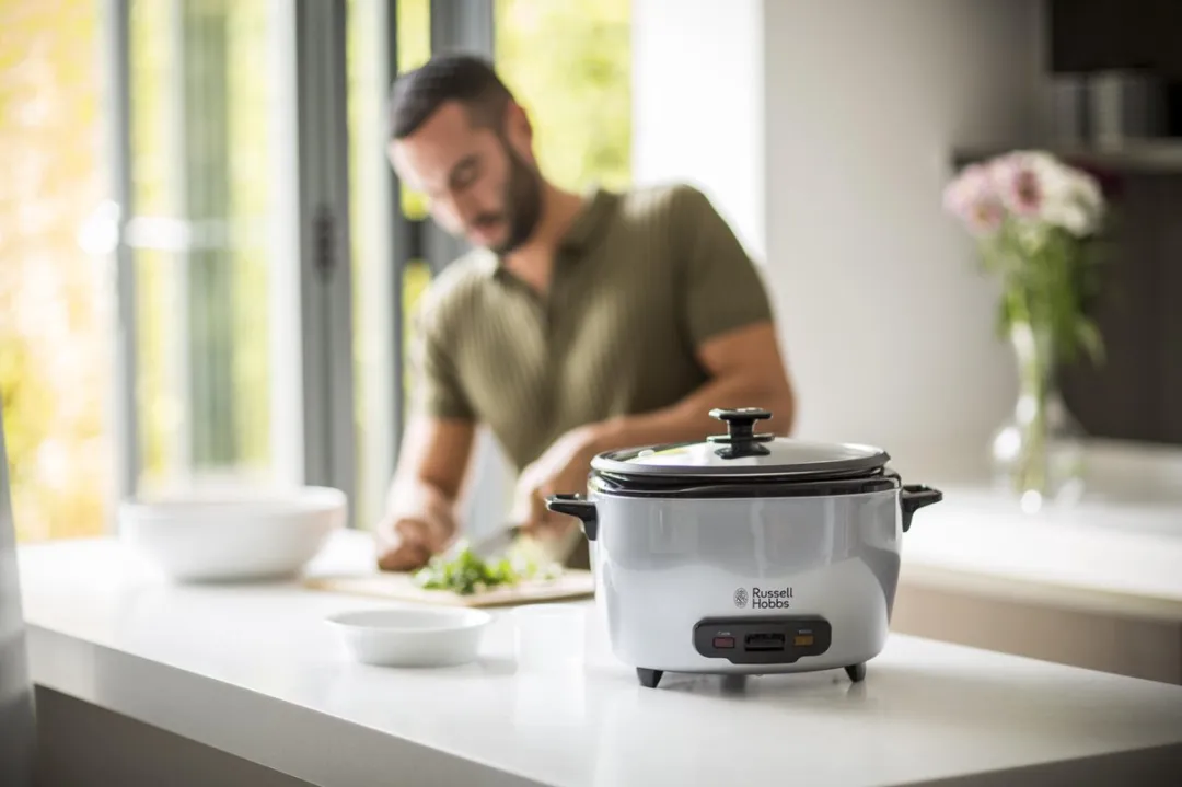 Russell Hobbs MaxiCook 14 Cup Rijstkoker 1000W - RVS