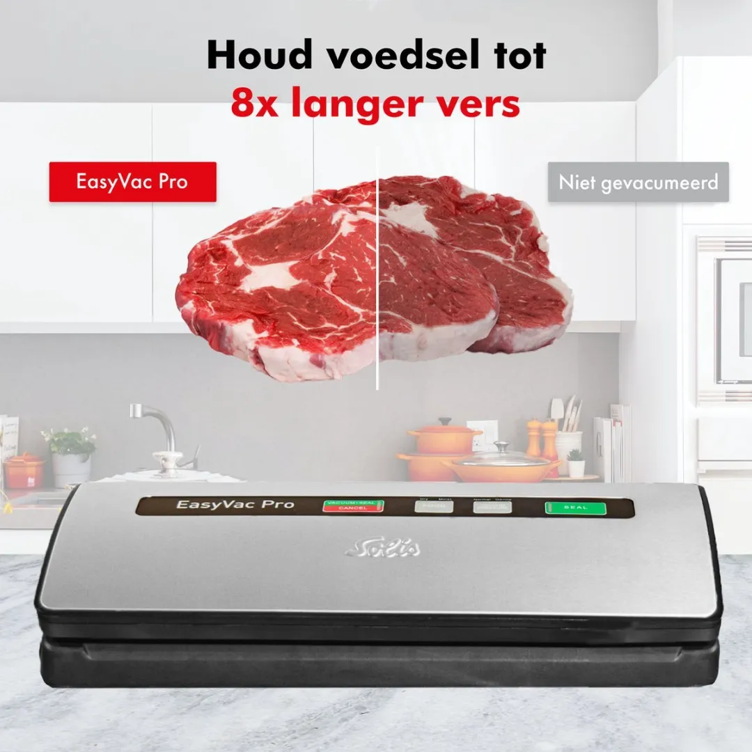 Solis Vac Pro 569 Vacuümverpakker - Grijs