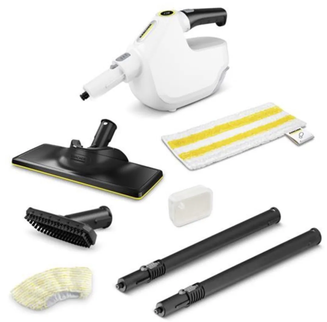 Kärcher SC 1 Multi & Up Stoomreiniger 1300W - 200ml - Zwart/Wit