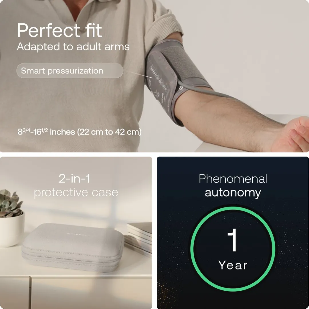 Withings BPM Vision - Bloeddrukmeter - Snoerloos