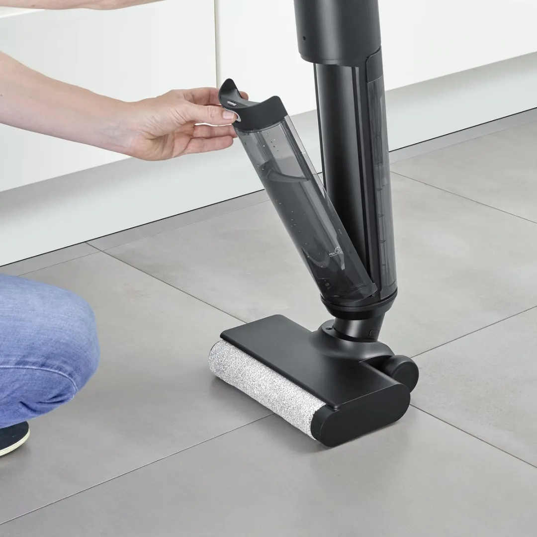 Severin SC 7177 Snoerloze Vloermop - Zwart