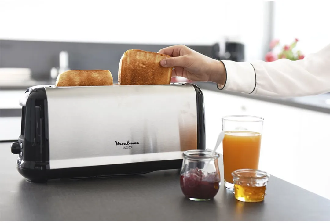 Moulinex Subito LS260800 Broodrooster 1000W - Zwart