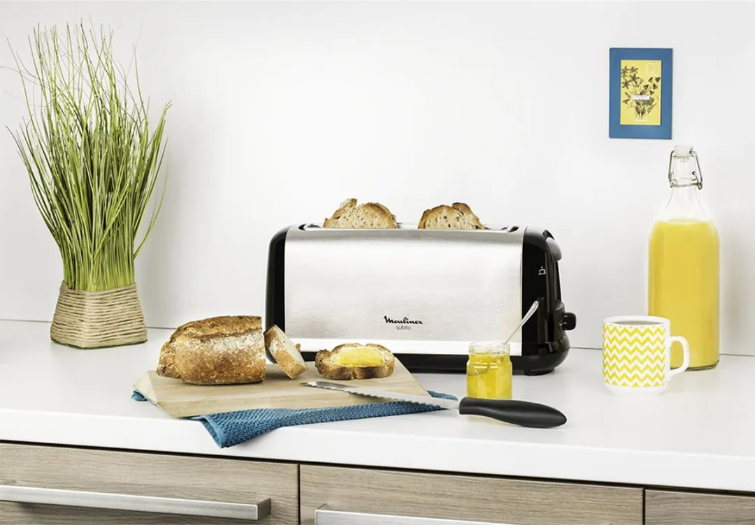 Moulinex Subito LS260800 Broodrooster 1000W - Zwart