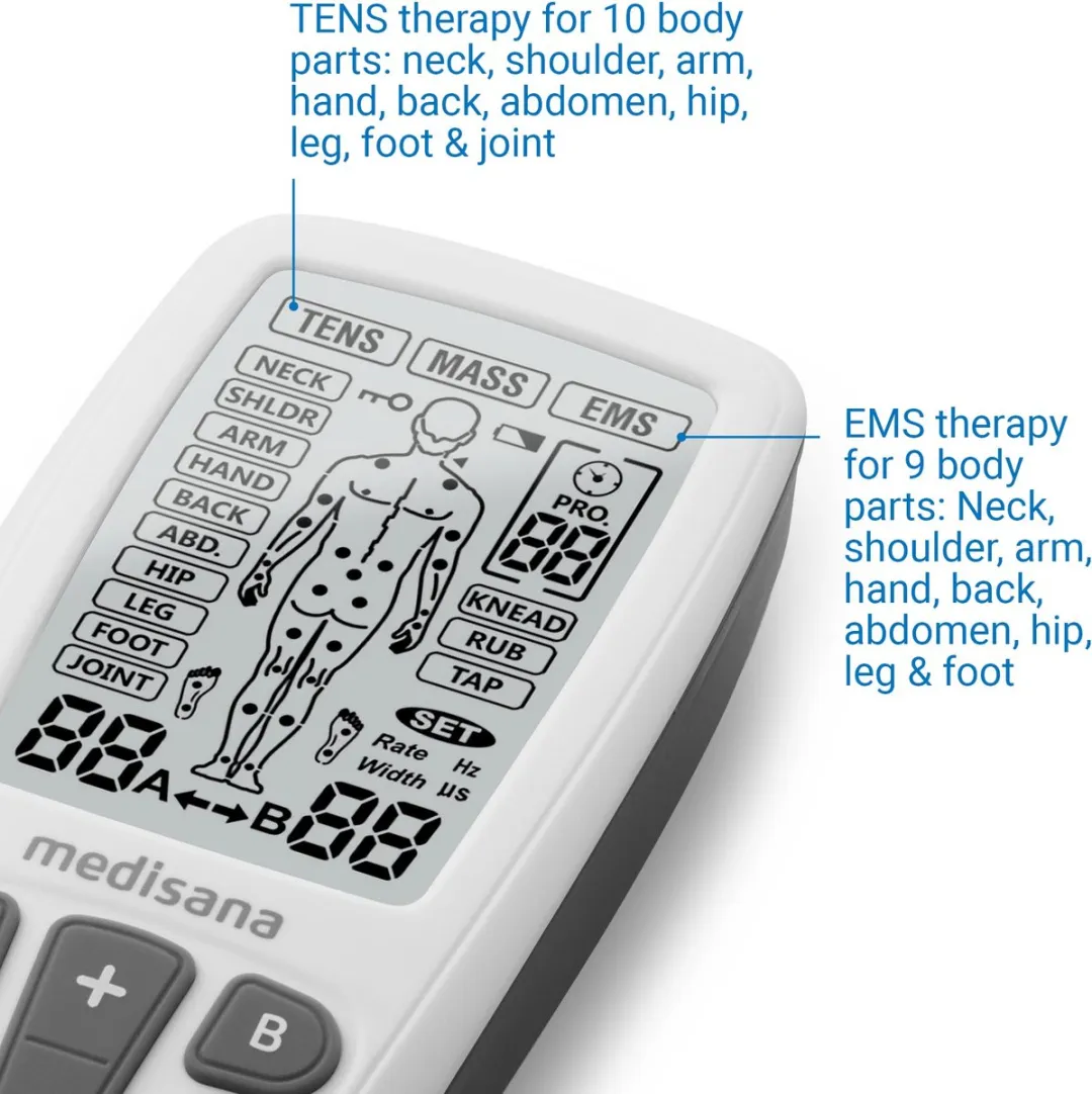 Medisana TT 200 TENS Pijntherapie - 4 Elektrodepads