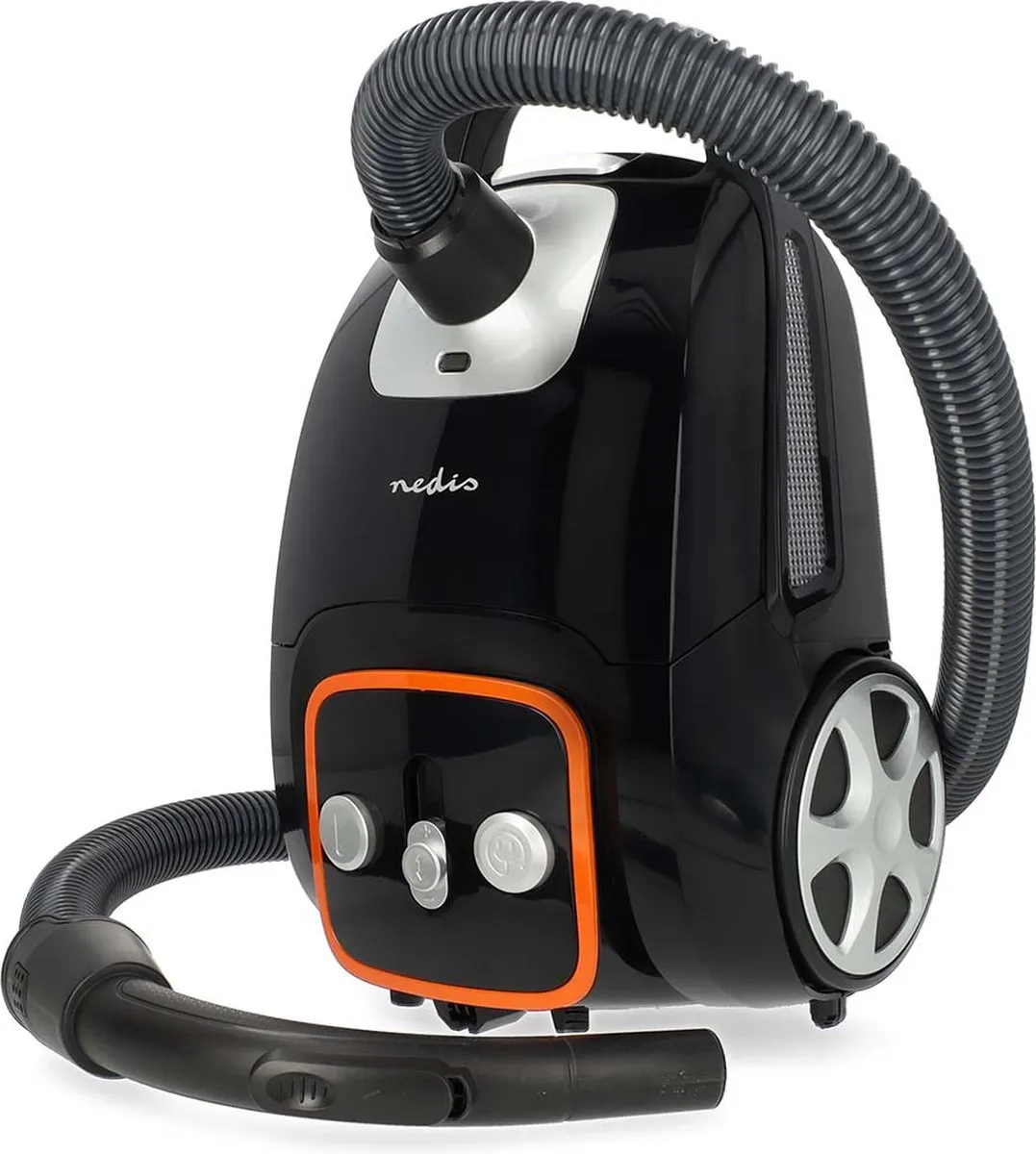 Nedis VCBG250GY Stofzuiger - HEPA 13 - 7m - Antraciet