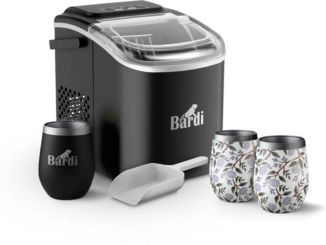 Bardi Deluxe IJsblokjesmachine Set 1,2L