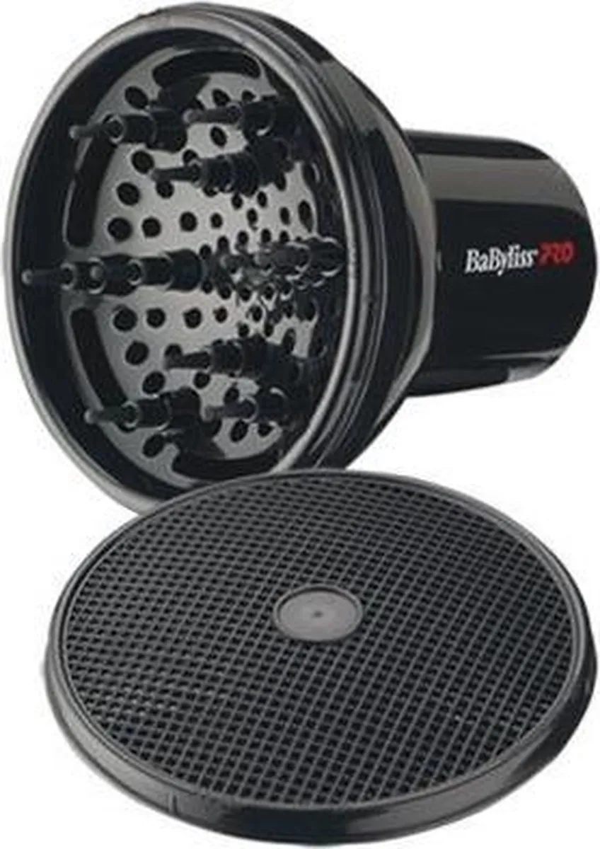 Babyliss - Opzetstuk - Pro Diffuser 3 in 1 - Driedelig - Zwart
