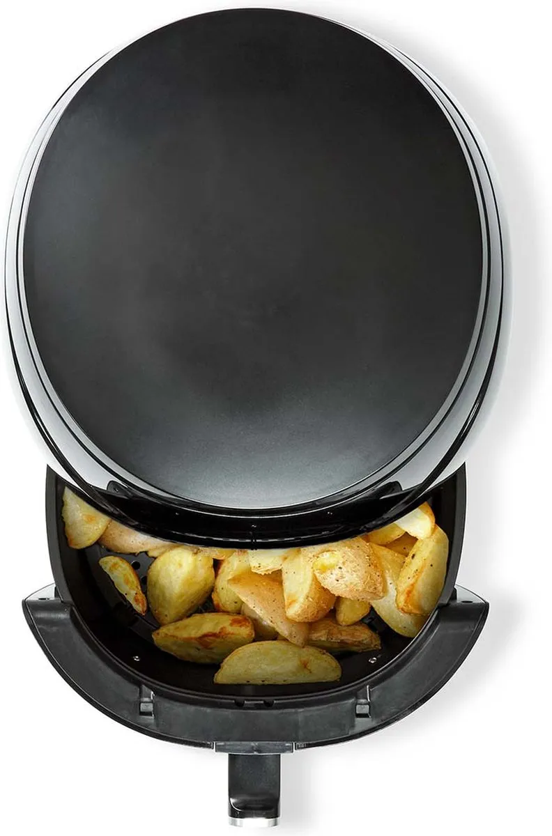 Nedis Heteluchtfriteuse 4.6L - 1500W - Digitaal - Zwart