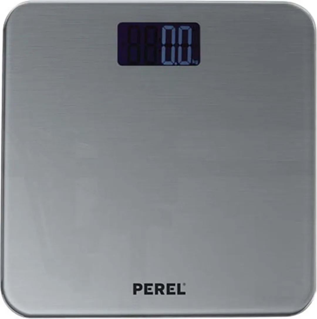Perel Personenweegschaal VTBAL204 - 180kg - Grijs