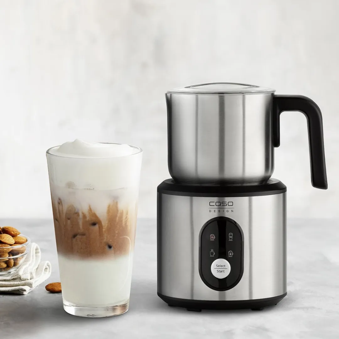 Caso Crema & Choco Inox Melkopschuimer 500W - 350ml - 4 standen
