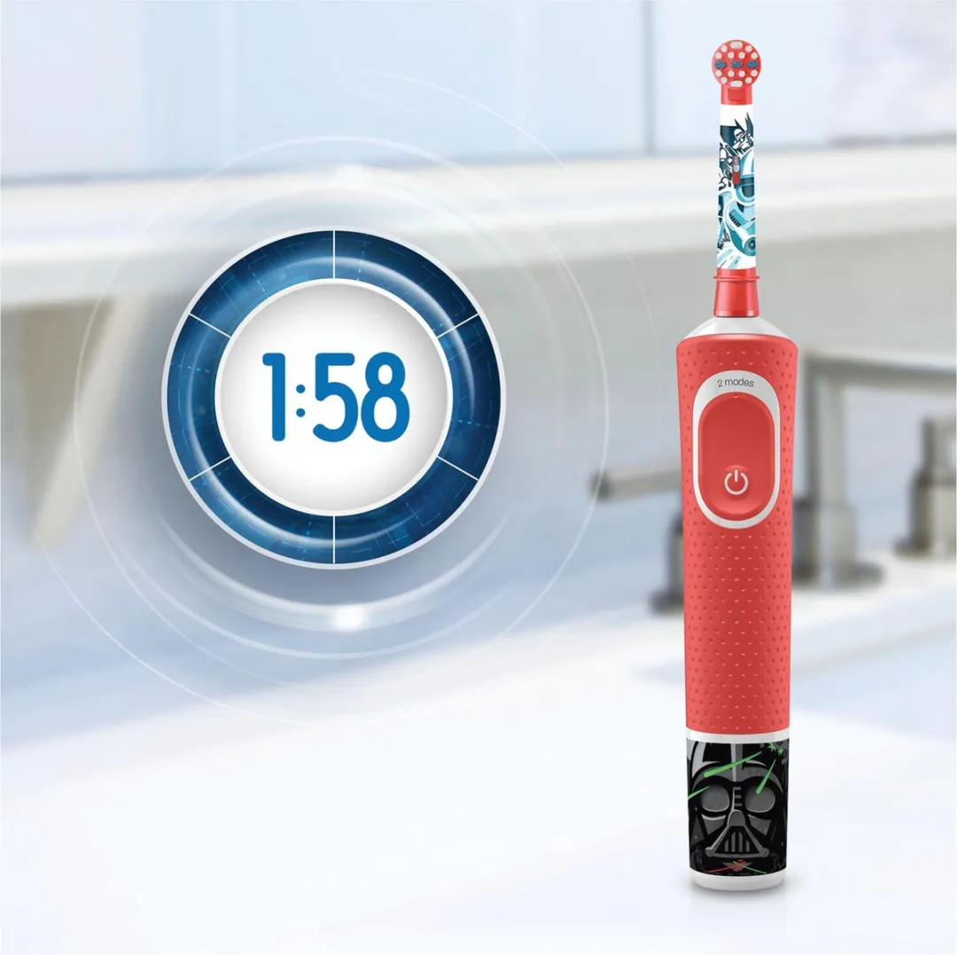 Oral-B Kids Star Wars Oplaadbare Tandenborstel - Rood