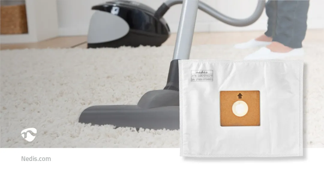 Nedis Stofzuigerzak - 10 Stuks - Synthetisch - Meest verkocht voor: Nedis VCBG300-Series - Wit