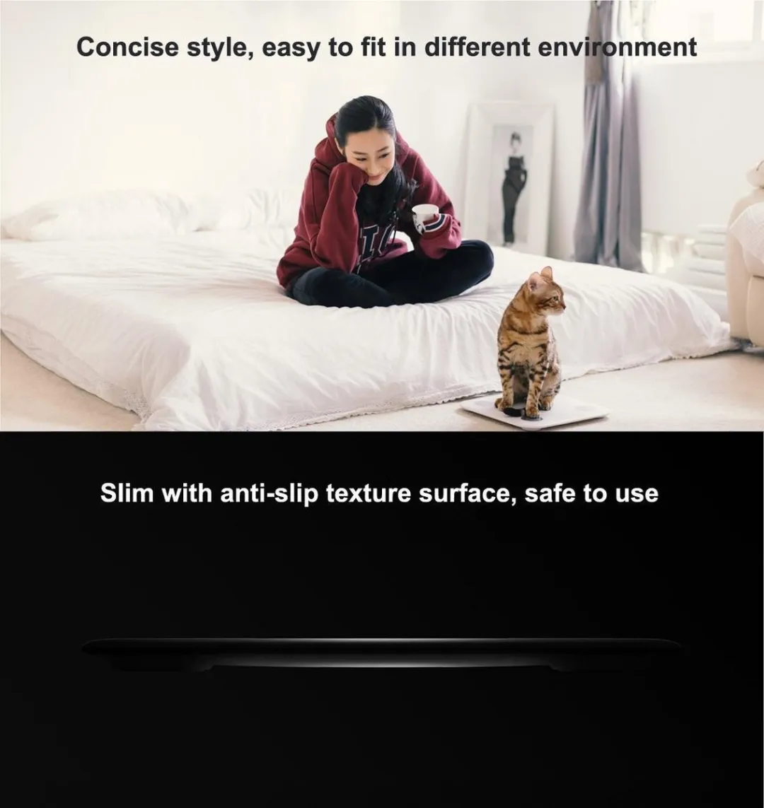 Xiaomi Mi Smart 2 Digitale Weegschaal 150kg - Transparant