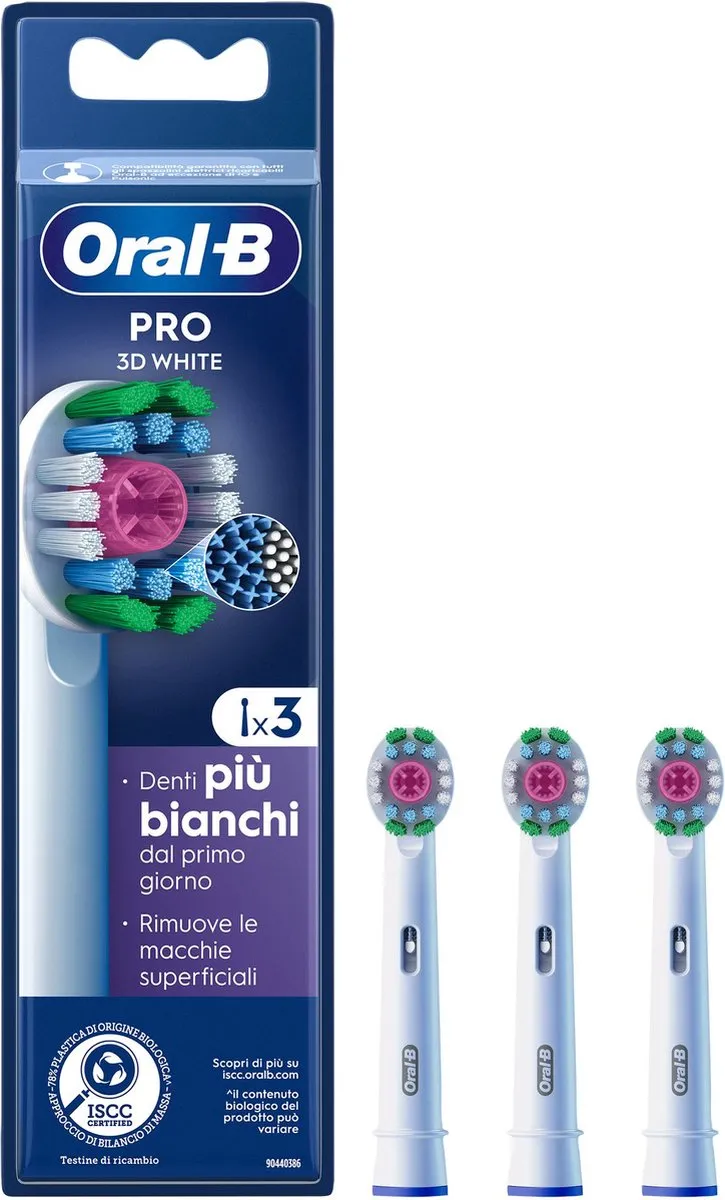 Oral-B Pro 3D White Opzetborstels