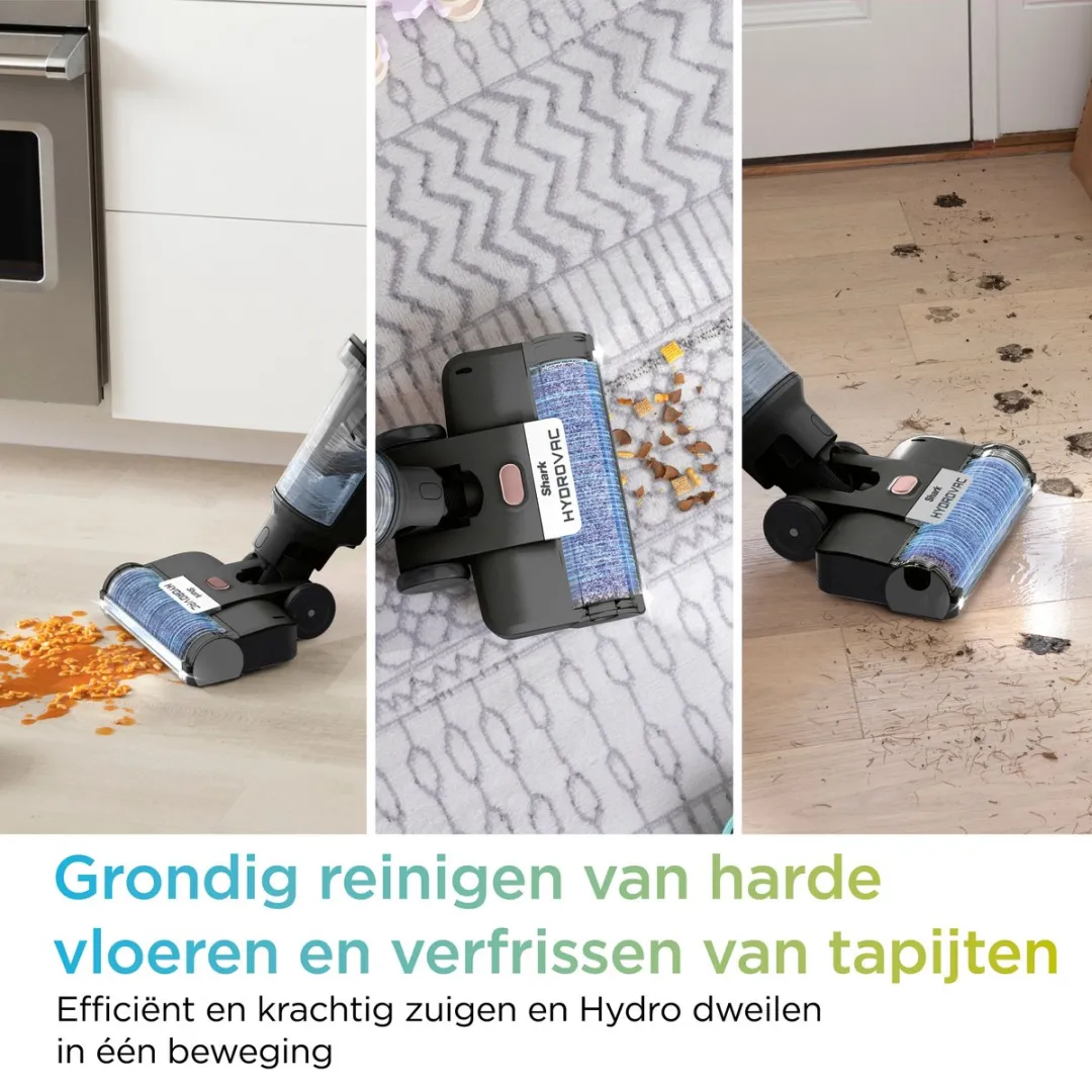 Shark HydroVac WD210EU 3-in-1 Vloerreiniger - Grijs