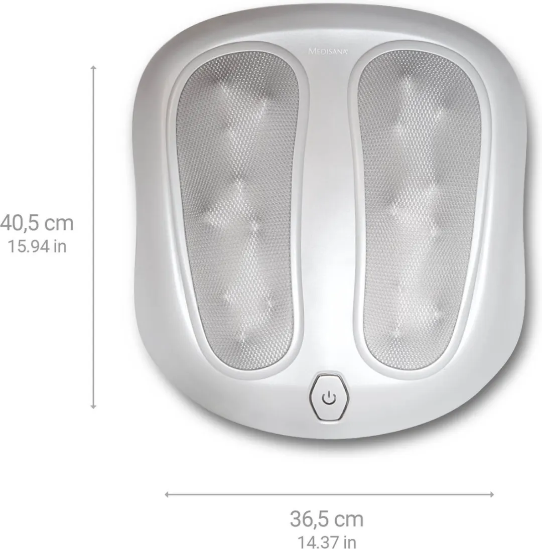 Medisana FM 883 Shiatsu Voetmassage - 12 Koppen - Wit/Grijs