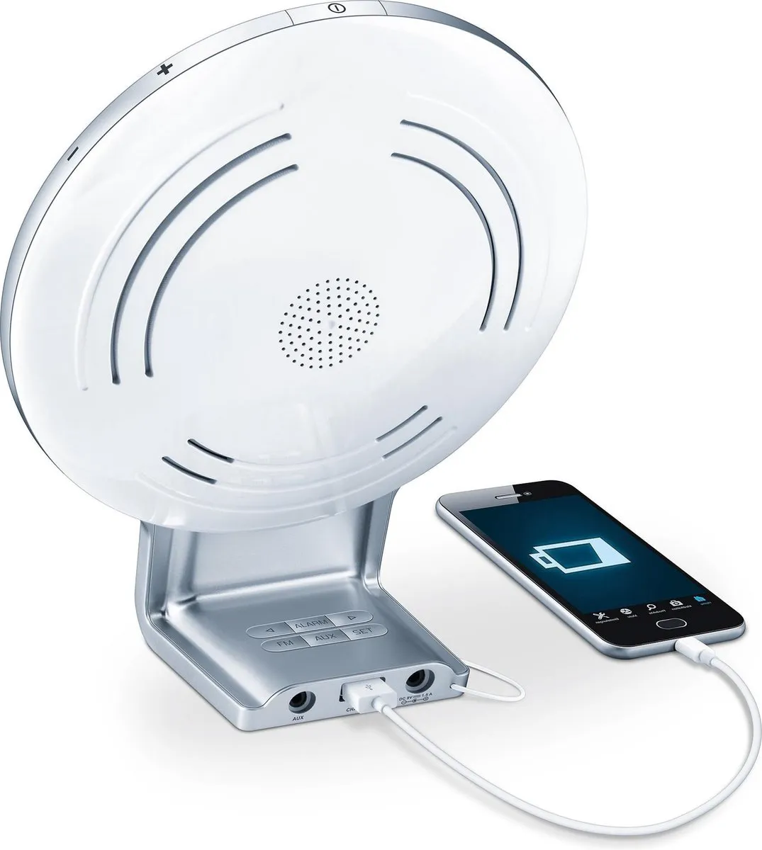 Beurer WL 75 Wake-up Light - Sfeerlicht & FM Radio - 256 Kleuren