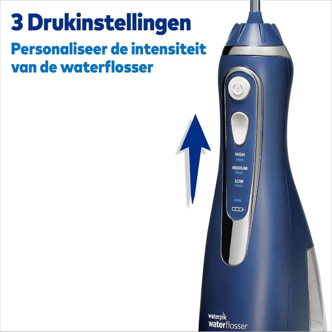 Waterpik Advance WP-583 Draadloze Waterflosser - Blauw