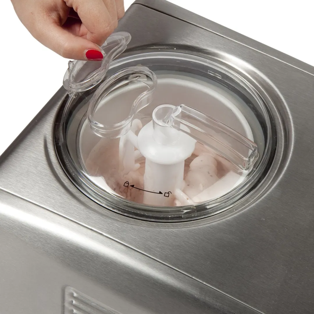 Domo DO9066I IJsmachine 1,5L - 3 Programma's - 180W - RVS