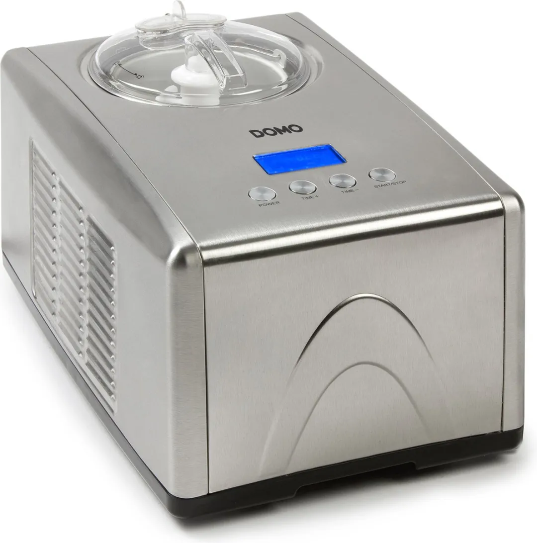 Domo DO9066I IJsmachine 1,5L - 3 Programma's - 180W - RVS - afbeelding 6 van 6