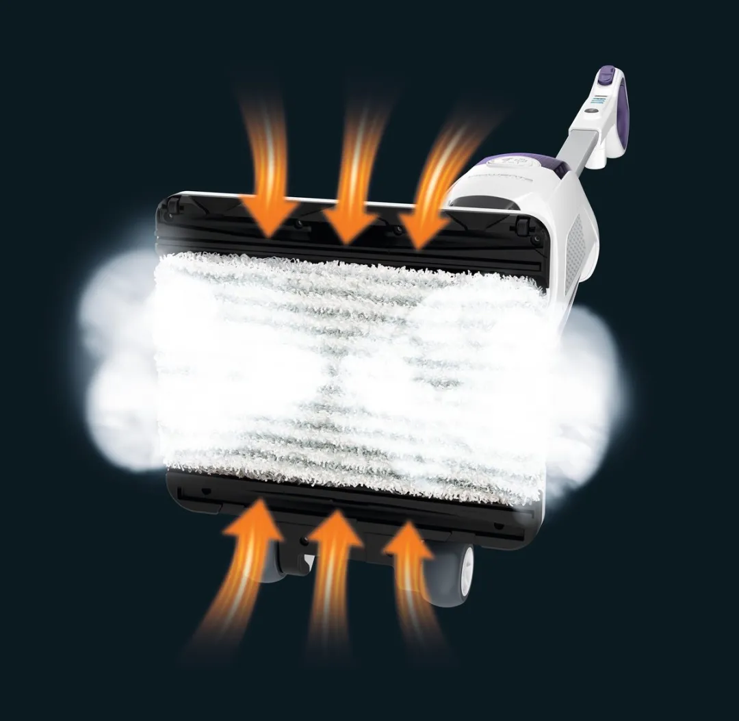 Rowenta RY7731WH Stoomreiniger - 1500W - 0,7L - Wit/Violet