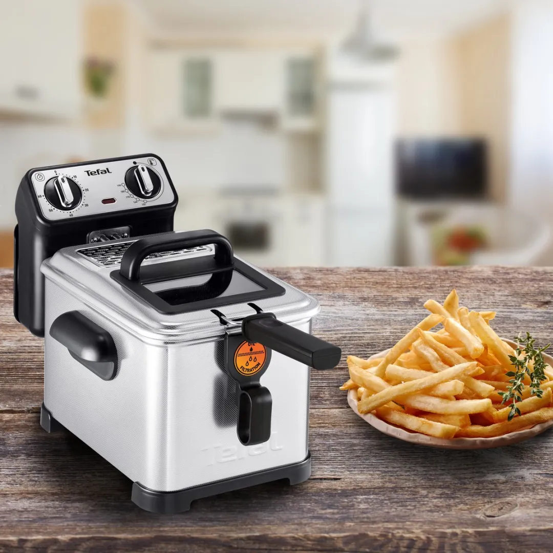 Tefal Filtra Pro FR517170 Frituurpan 3000W 4L - Zwart - afbeelding 6 van 6