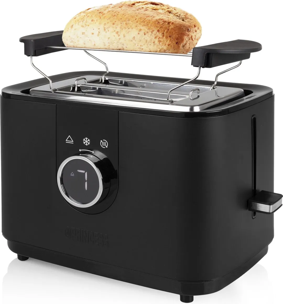 Princess Moments Broodrooster 2 Sleuven 920W - Zwart