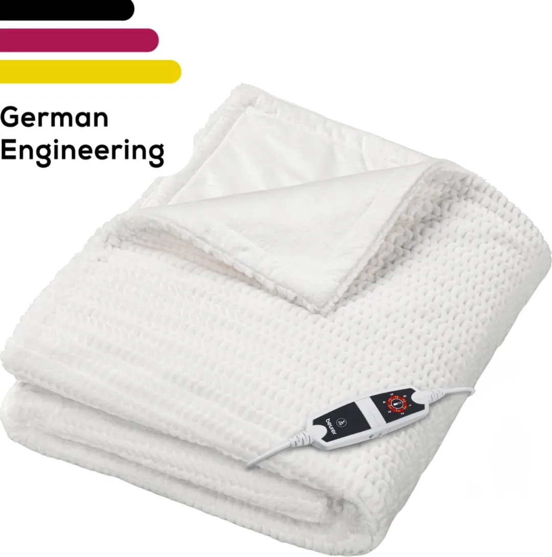 Beurer Premium Warmtedeken 180x130cm Wit