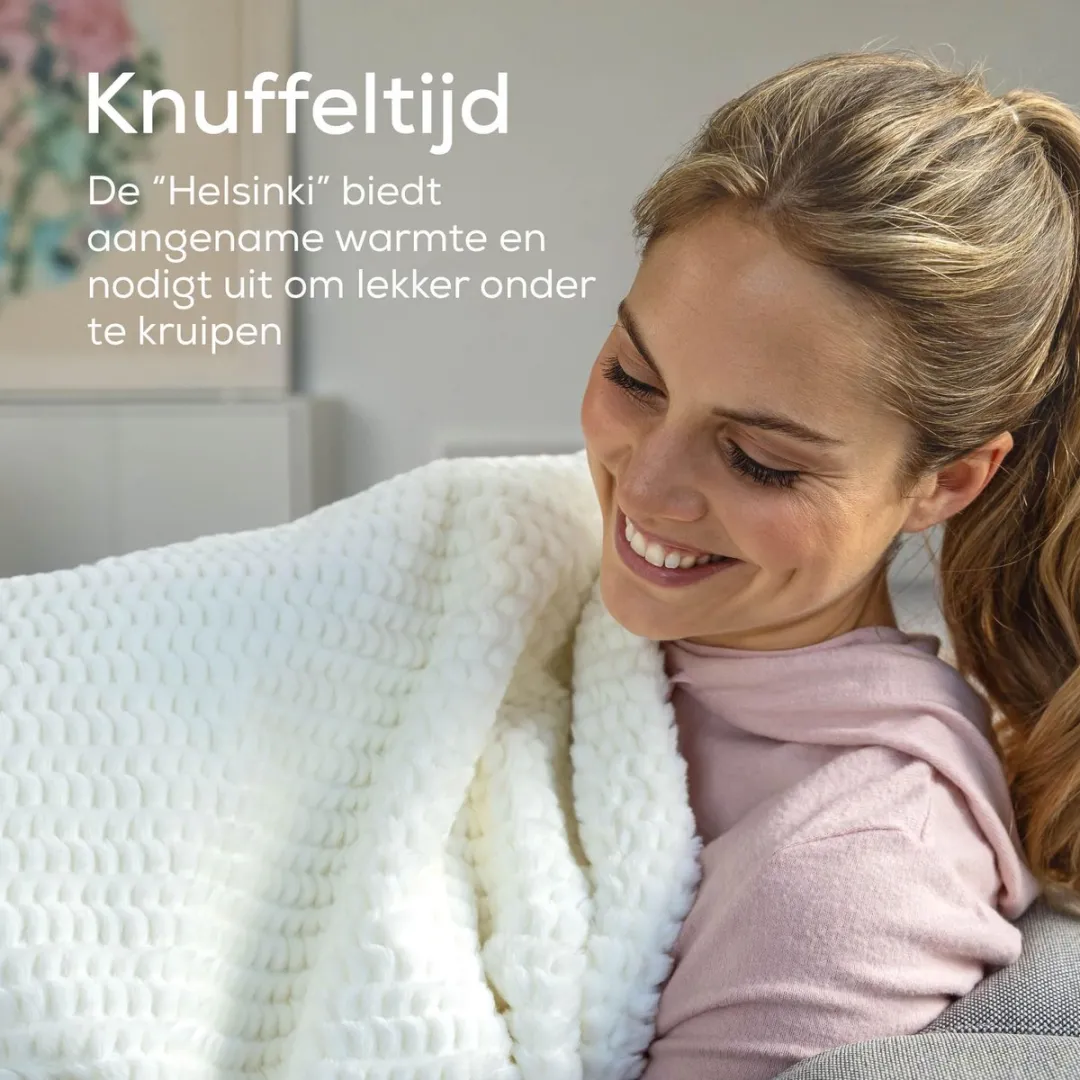 Beurer Premium Warmtedeken 180x130cm Wit - 100W - BSS