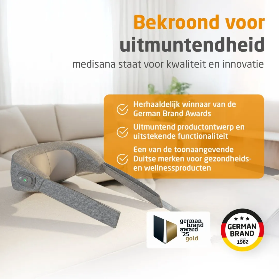 Medisana NM 900 Nekmassageapparaat - Grijs - afbeelding 6 van 6