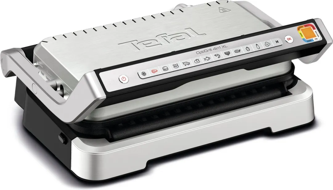 Tefal OptiGrill 2-in-1 XL GC782D Contactgrill - 2200W - RVS
