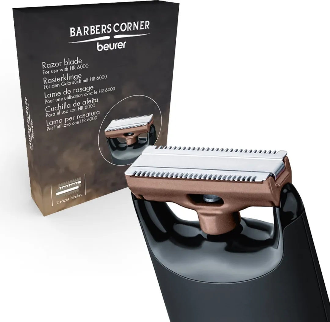 Beurer HR 6000 Scheermesjes Metaal - 2 Stuks