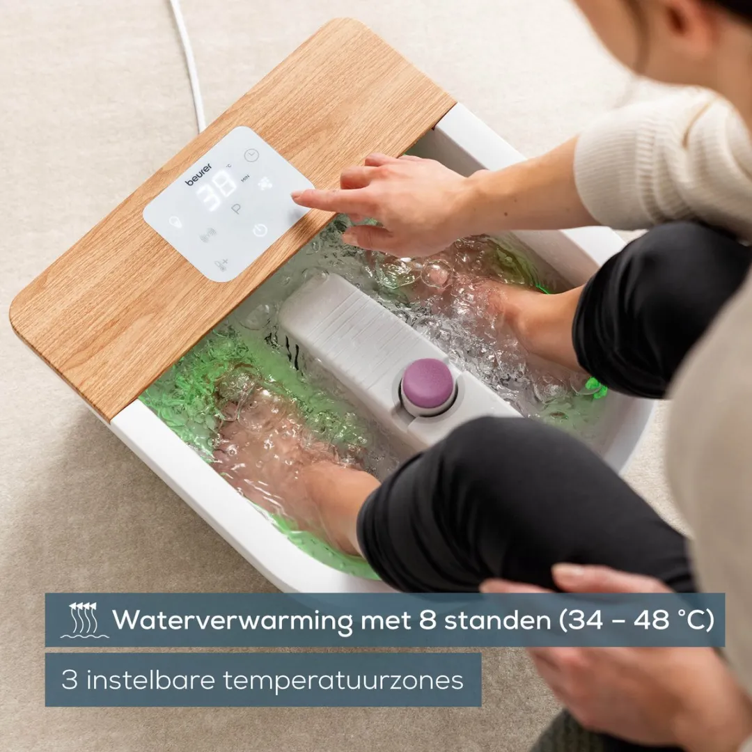 Beurer FB 65 Elektrisch Voetenbad - Trillings- en Bubbelmassage - 3 Opzetstukken - afbeelding 6 van 6